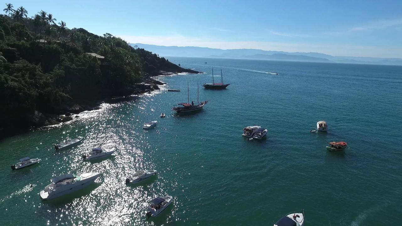 Bangalo-Yacamim Praia Do Curral Ilhabela Kültér fotó